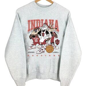 NCAA Indiana Hoosiers Basketball Sweatshirt Shirt IU Bloomington Sweater Retro